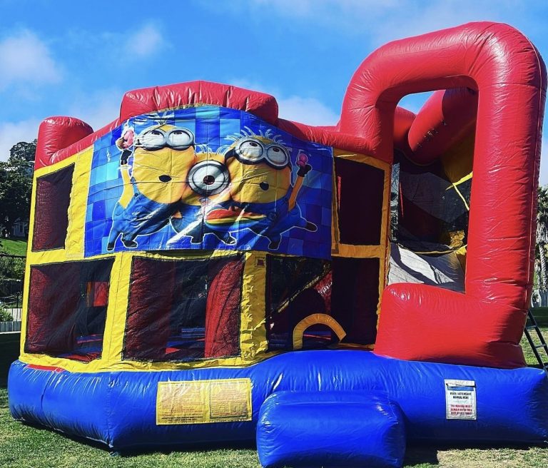 Inflatable Bounce House Combos Minions rental