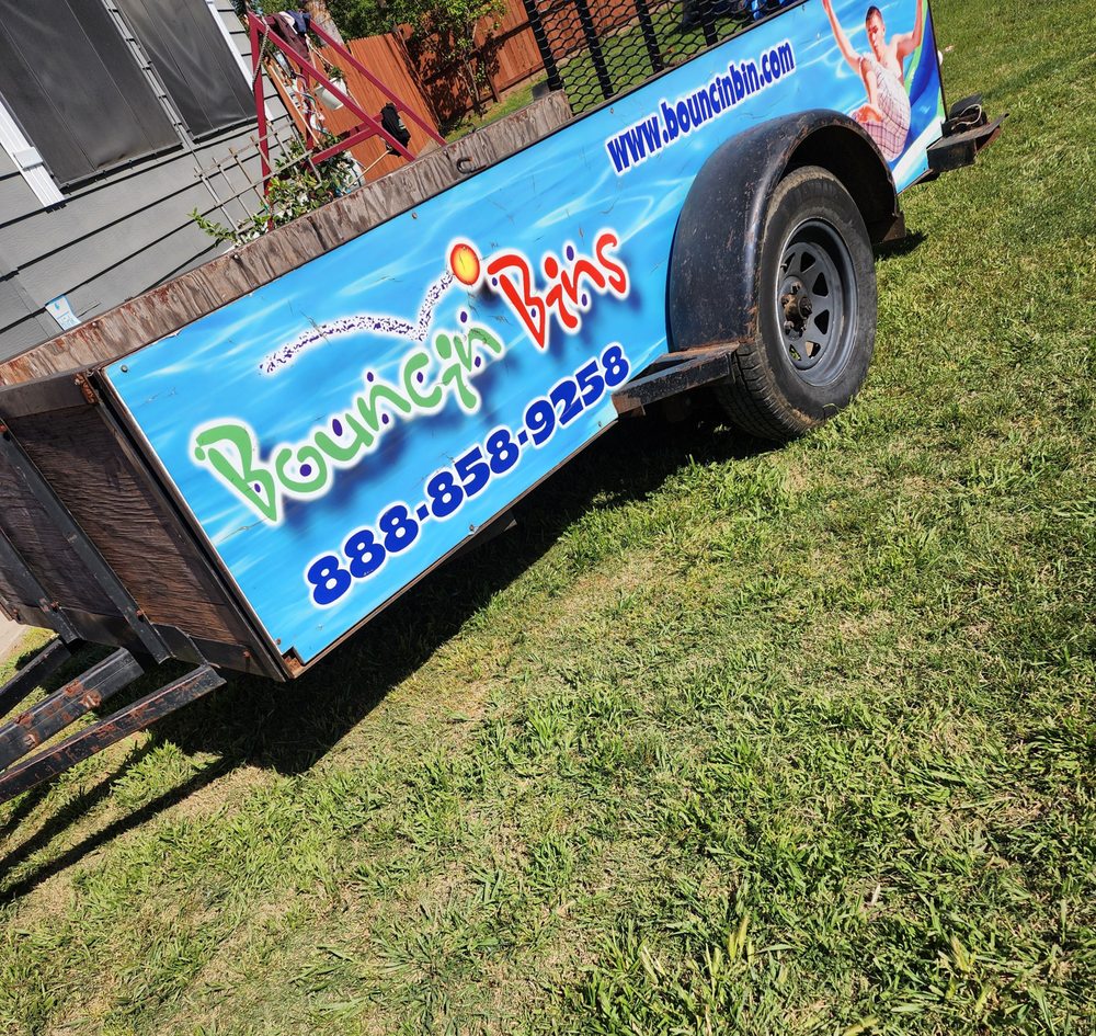 bouncin bins trailer